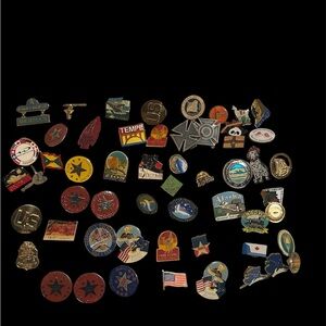 Vintage Travel Souvenir Pin Collection